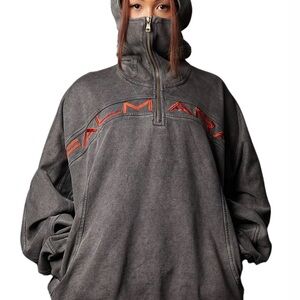 Falmaran Komodo OG Grey Logo Heavy Hoodie Women and Men’s Size Medium